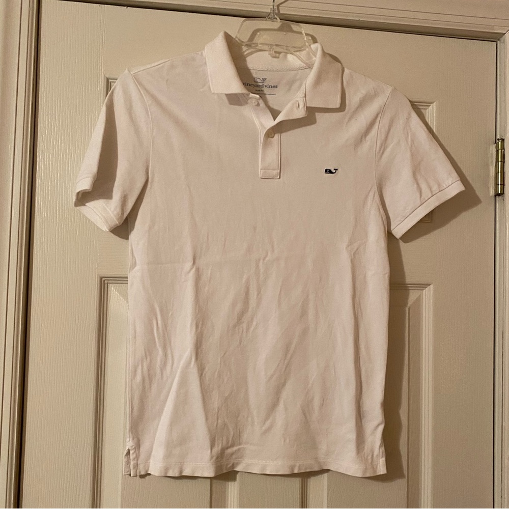 Vineyard Vines White polo